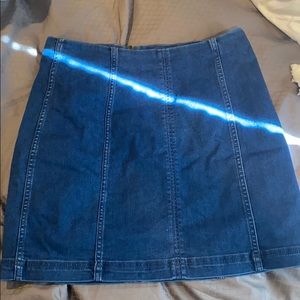 Free People Denim Skirt